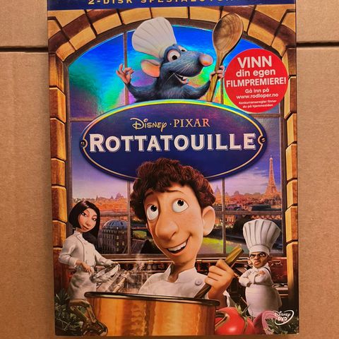 Rottatouille Disney Pixar 2-disk spesialutgave