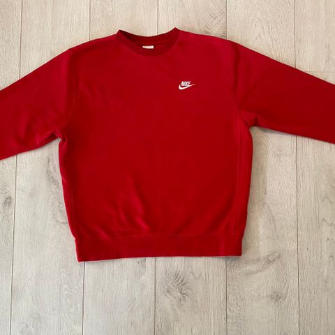 Nike club crewneck genser, str. M