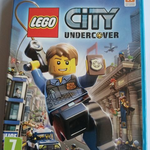 WII U SPILL  LEGO CITY UNDERCOVER