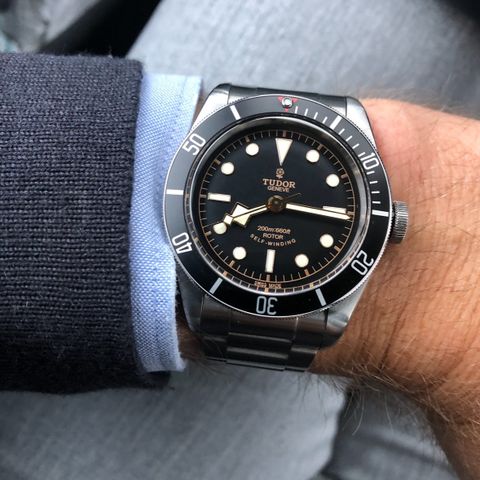 Tudor Heritage  Black Bay  79220N " Smiley "norskkjøpt selges