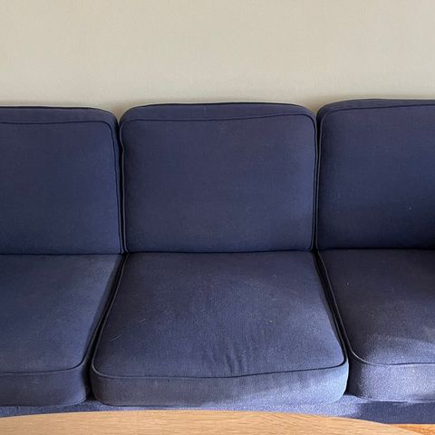 Hødmebø sofa, 3 seter selges. Eik tvers igjennom, norskprodusert