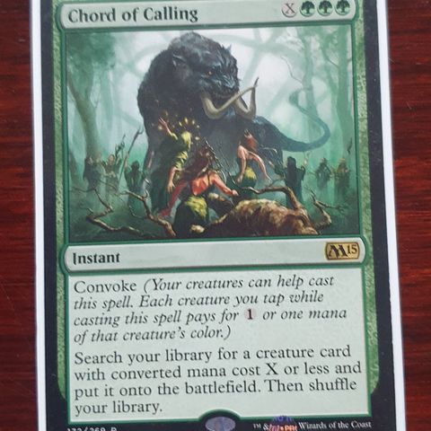 Magic the gathering kort. Chord of Calling