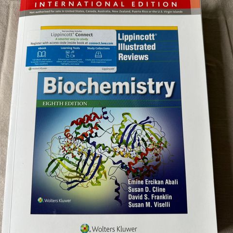 Lippincott Illustrated -Biochemistry (biokjemi pensum)