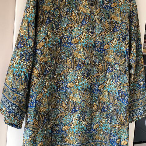 Nydelig silke tunika/ kjole