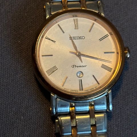 Seiko premiere women klokke