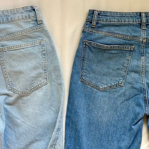 Jeans fra H&M str 36 (2 for 50kr)