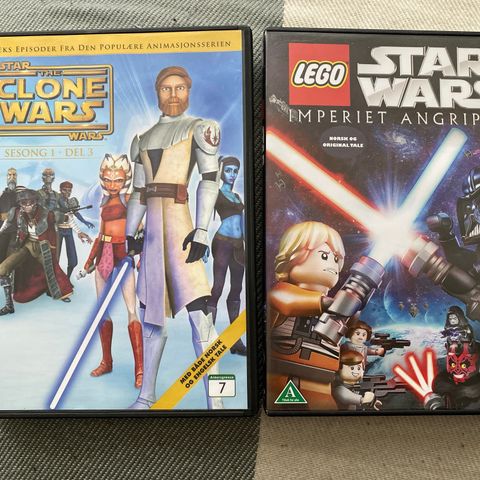 THE CLONE WARS -DVD + LEGO STAR WARS