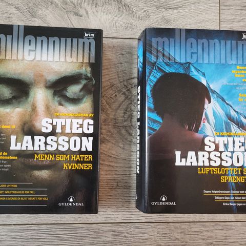 Stieg Larsson bøker