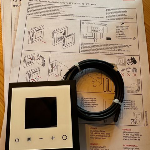 SG Heatreg termostat