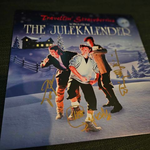 The Julekalender LP plate Signert