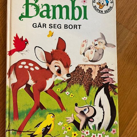 Retro bok Bambi
