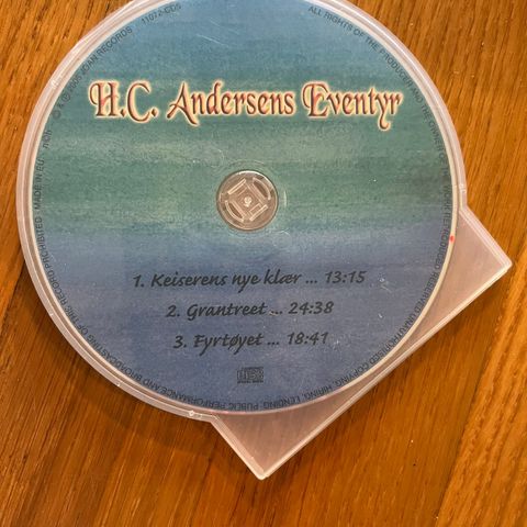 Cd eventyr HC Andersen