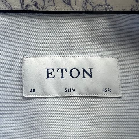 Eton skjorte mod. slim str. 40/15 3/4