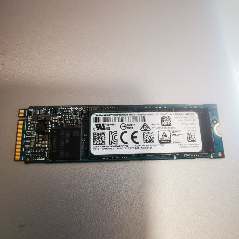 SSD 256 GB, NVMe