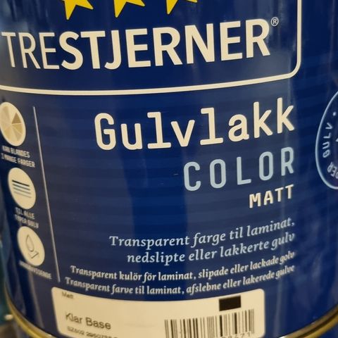 Trestjerners lakk color