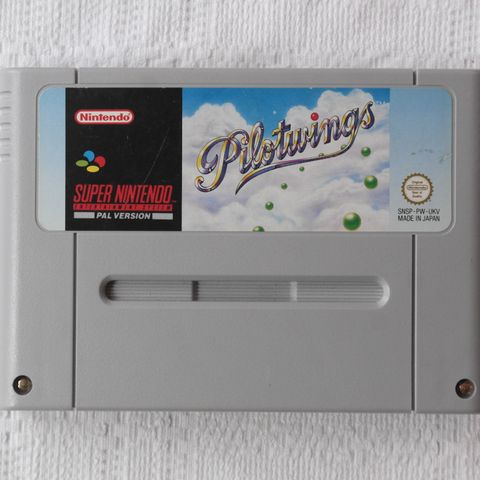 Super Nintendo- Pilotwings- PAL UKV