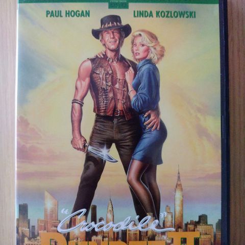 Dvd. Crocodile Dundee II. Action komedie. Norsk tekst.