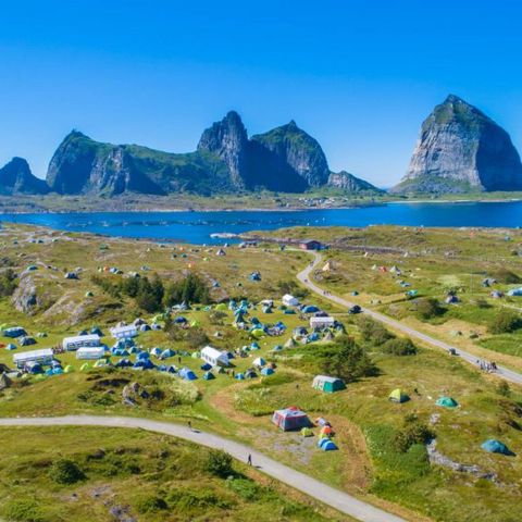 Teltplass Trænafestivalen