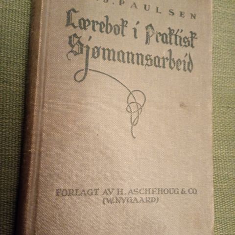 Lærebok i praktisk sjømannsarbeid (1936(
