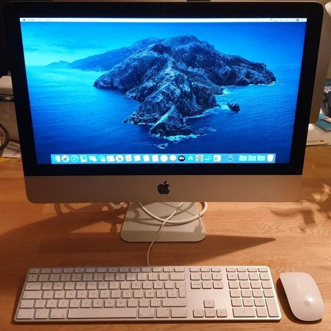 STRØKEN iMac 21,5 late 2013, nå med siste macOS installert, Sonoma - SPREK iMAC!