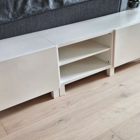 Ikea benk / TV benk hvit