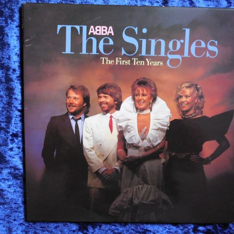 ABBA - THE SINGLES - SVÆRT ETTERTRAKTET DOBBELTALBUM - LEKKERT - JOHNNYROCK