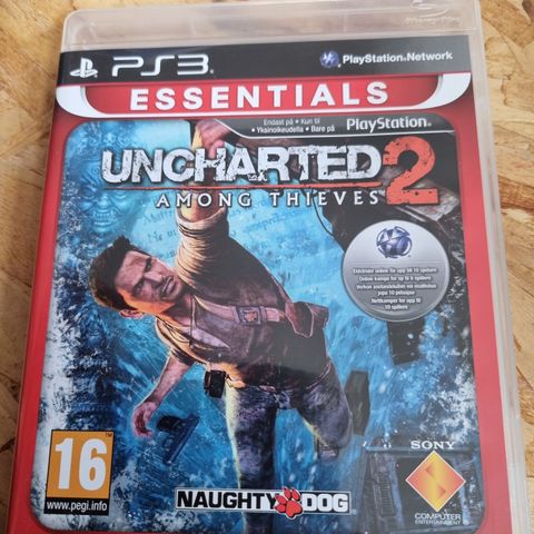 Strøkent PS3 Uncharted 2 Among Thieves