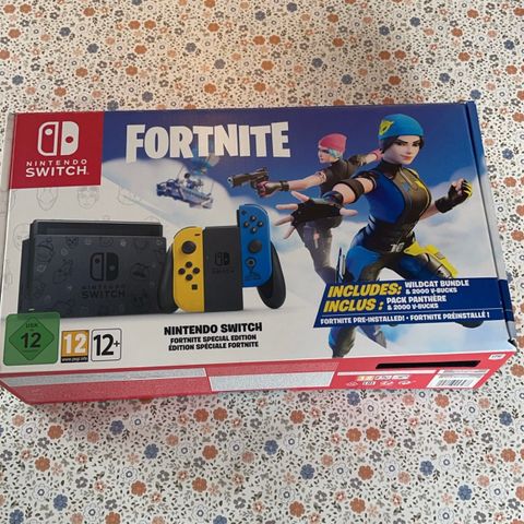 Nintendo switch Fortnite Special Edition