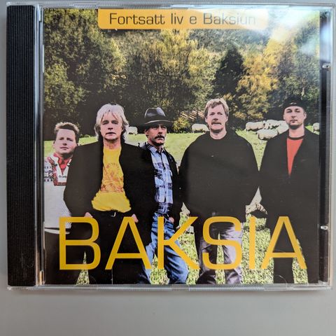 Baksia "Fortsatt Liv E Baksium" CD
