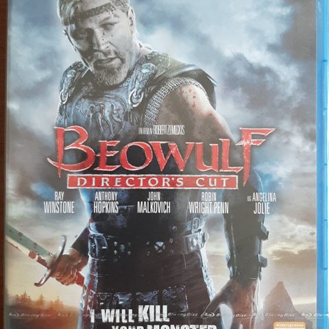 BEOWULF DIRECTOR'S CUT Norsk tekst ACTION ADVENTURE Uåpnet i plast