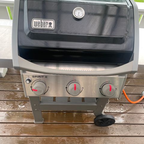 Weber Spirit II E-310 GBS - Med 3 kraftige brennere