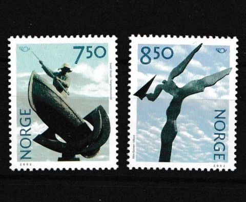 Norge 2002 - Samtidskunst II - postfrisk serie   (N-153)