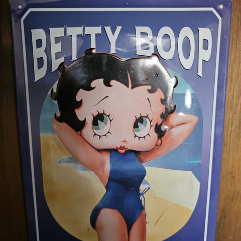 Betty Boop skilt