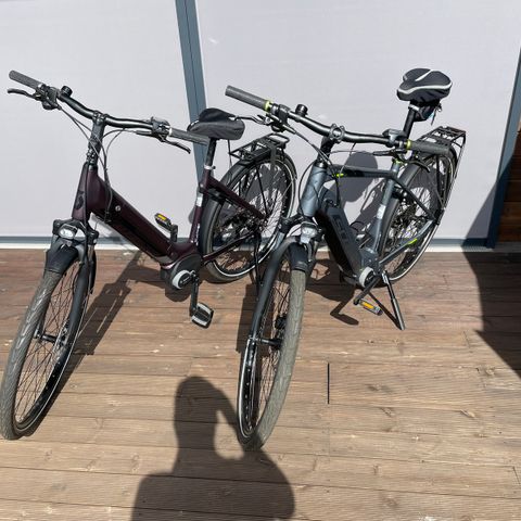 2 stk. Scott SUB Park eRide Bosch EL-sykler