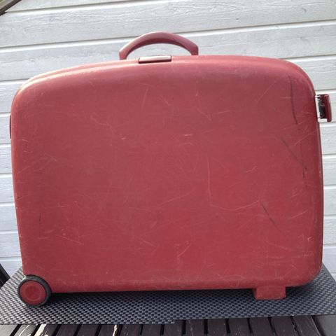 Samsonite koffert - rød