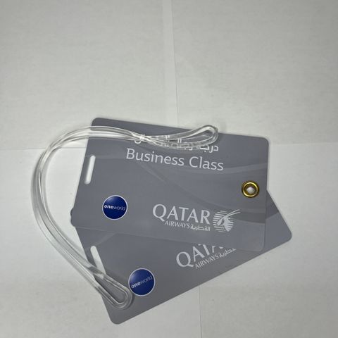 Qatar Airways Business Class Luggage Tag
