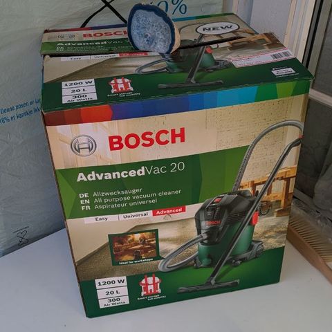 STØVSUGER BOSCH ADVANCED VAC 20 1200W – SOM NY