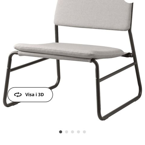 Ikea linneback loungestol