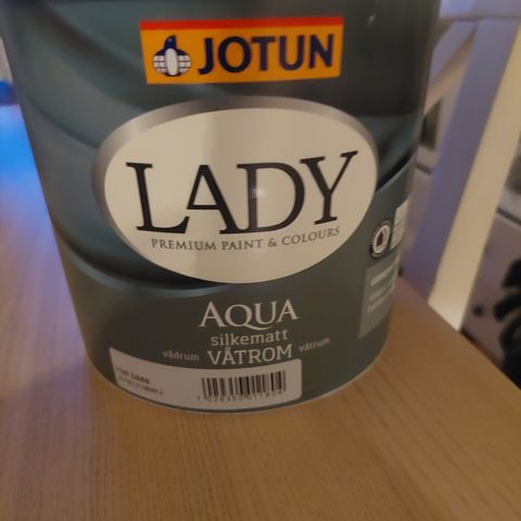 Våtromsmaling farge: klassisk hvit (Aqua jotun)