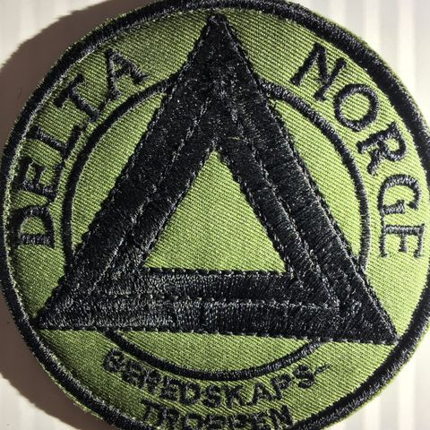 DELTA Politiet Beredskapstroppen / Beredskapsstyrke Patch