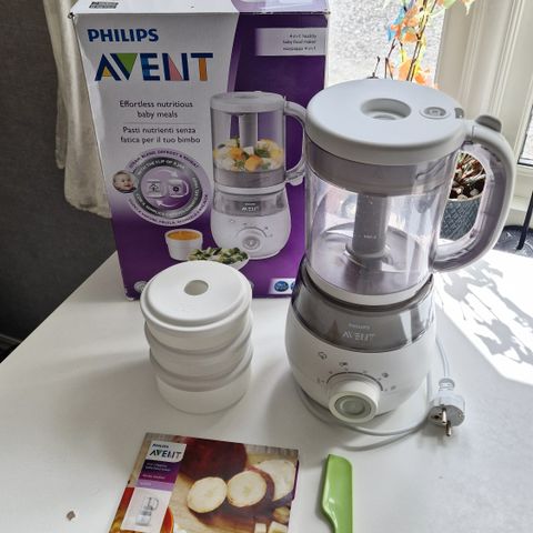 Philips Avent 4 in 1 food processor / baby matlagingsmaskin
