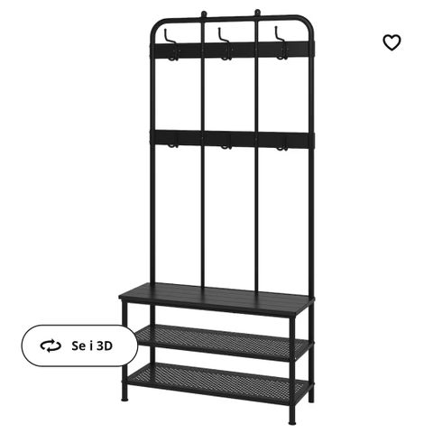 Ikea Pining klesstativ