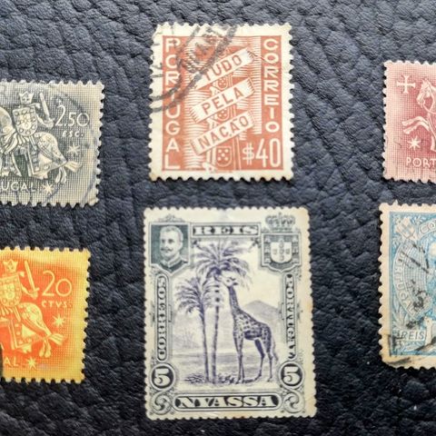 Portugisiske eldre frimerker.