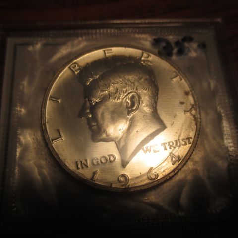 ½ Dollar "Kennedy Half Dollar" 90% Silver- BU