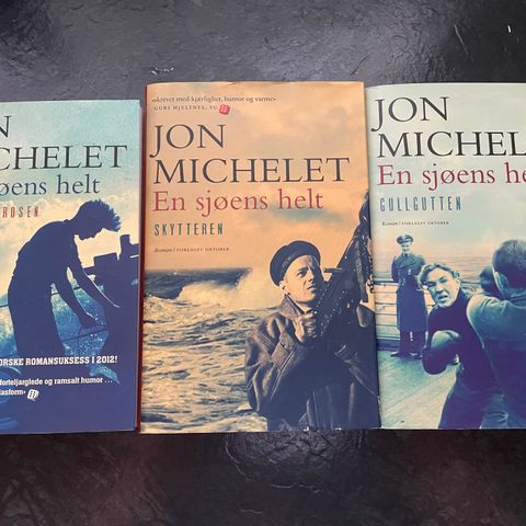 Jon Michlets : En Sjøens Helt bind 1 - 2 og 3