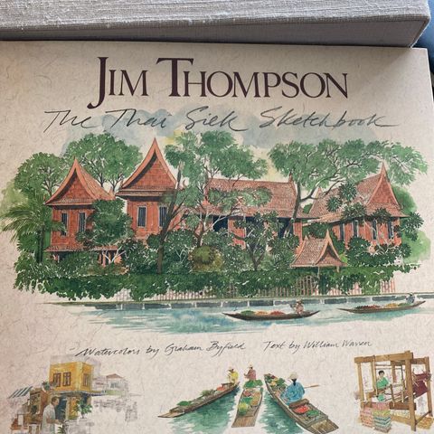 The thai silk sketchbook - Jim Thompson