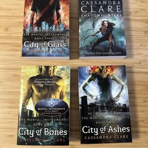 English books: The Mortal Instruments series av Cassandra Clare