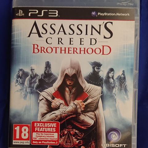 Assassin's creed Brotherhood til Ps3.