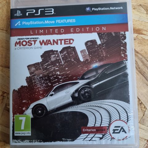 PS3 Need For Speed Most Wanted Limited Edition