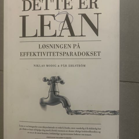 Dette er Lean, av Modig & Åhlstrøm